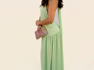 VESTIDO CLOE CUELLO HALTER