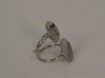 Anillo plata doble arito